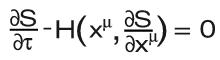 Hamilton-Jacobi Gleichung