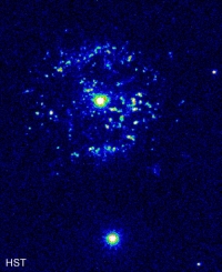 Nova T Pyxidis, beobachtet 1997 mit HST
