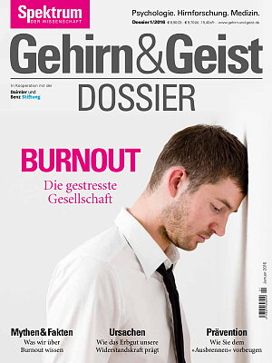 Gehirn & Geist Dossier 'Burnout Die gestresste Gesellschaft'
