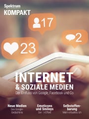 Cover Spektrum Kompakt:  Internet und soziale Medien – Der Einfluss von Google, Facebook und Co