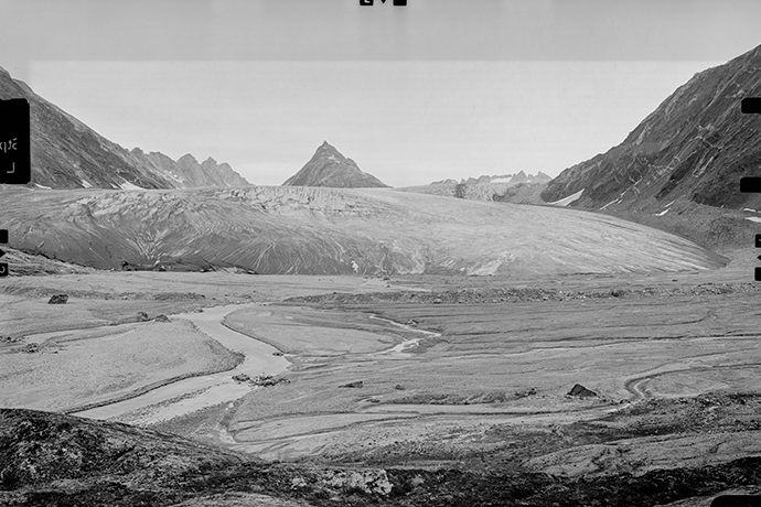 Der Tunu Gletscher 1933.