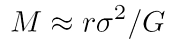 Massenabsch&auml;tzung aus Reverberation Mapping mittls Virial-Theorem