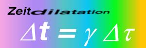 Zeitdilatation in der Speziellen Relativitätstheorie