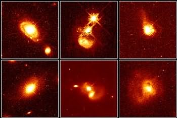 Quasar-Sample mit Wirtsgalaxien, beobachtet mit dem HST