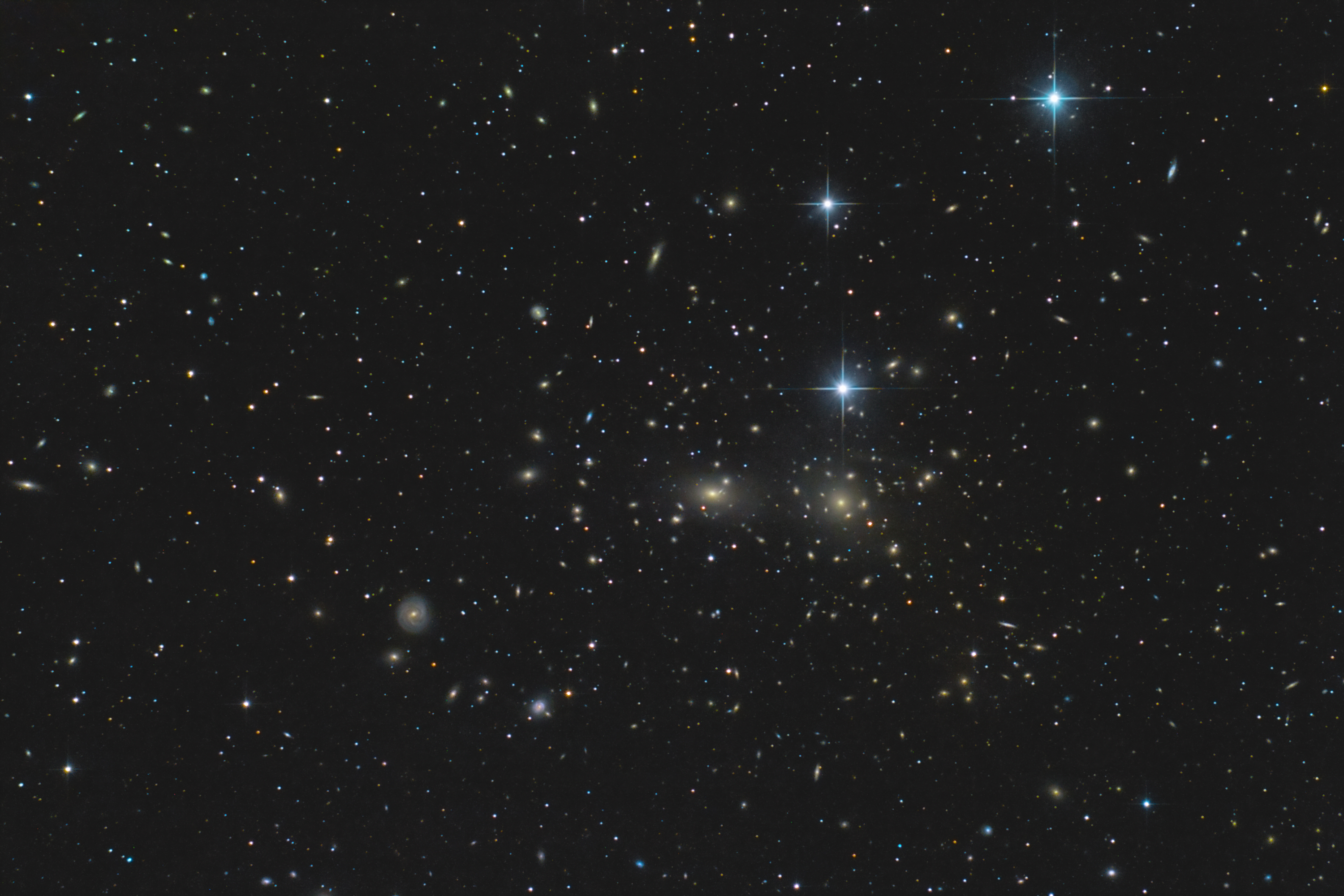 Abell 1656 / Coma-Galaxienhaufen - Spektrum der Wissenschaft