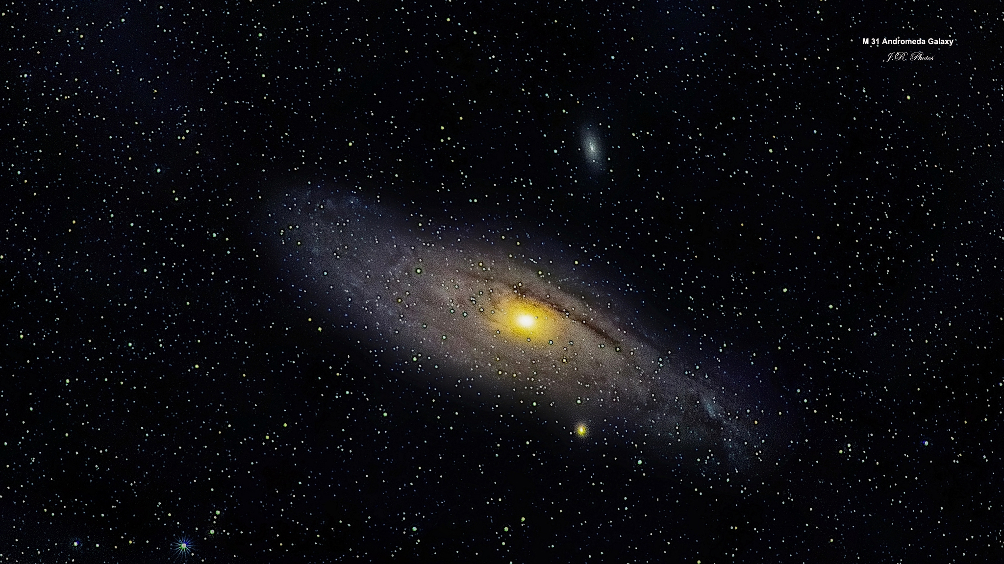 Messier 31 AndromedaGalaxie Spektrum der Wissenschaft
