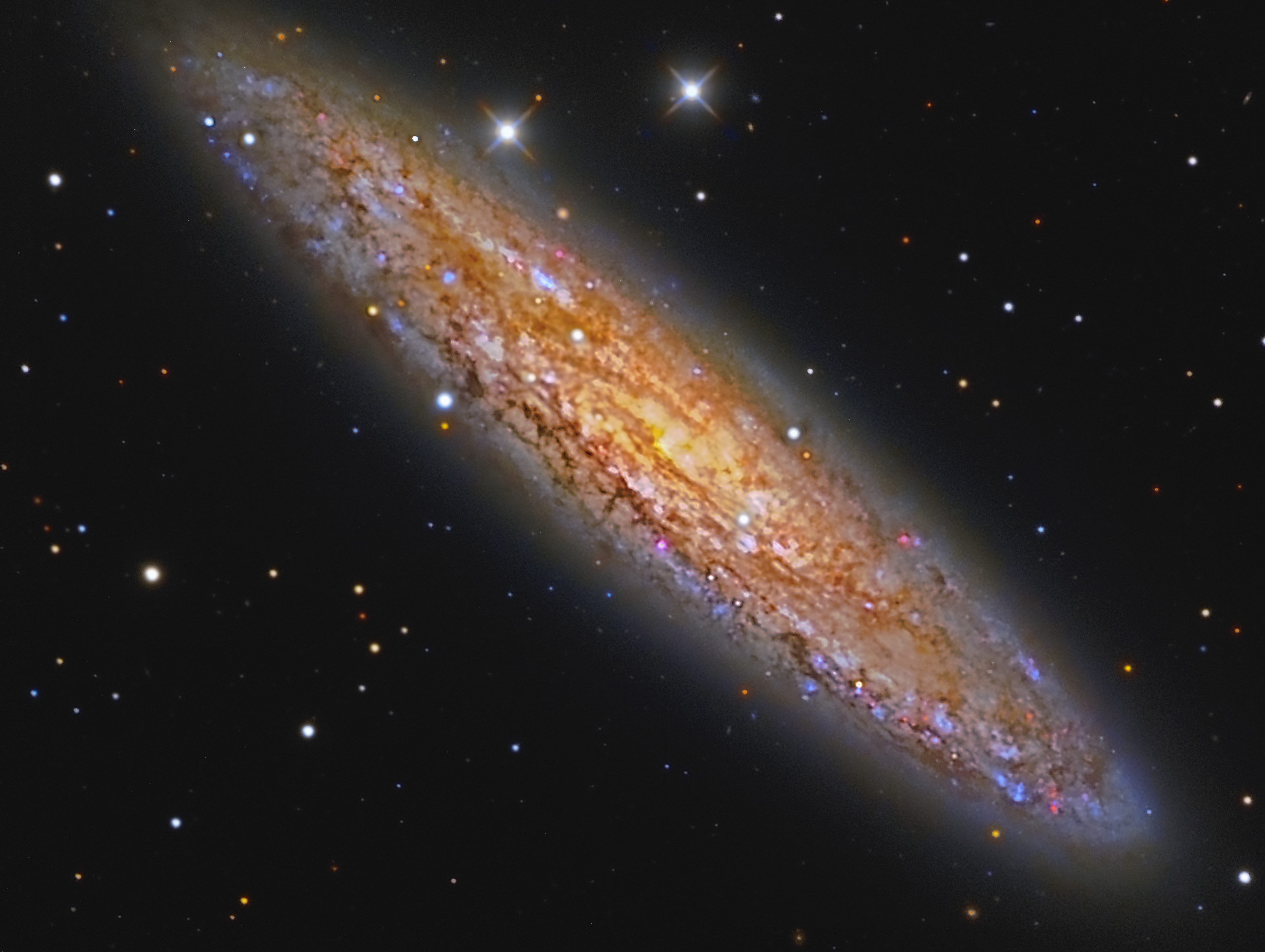 NGC 253 Spektrum der Wissenschaft