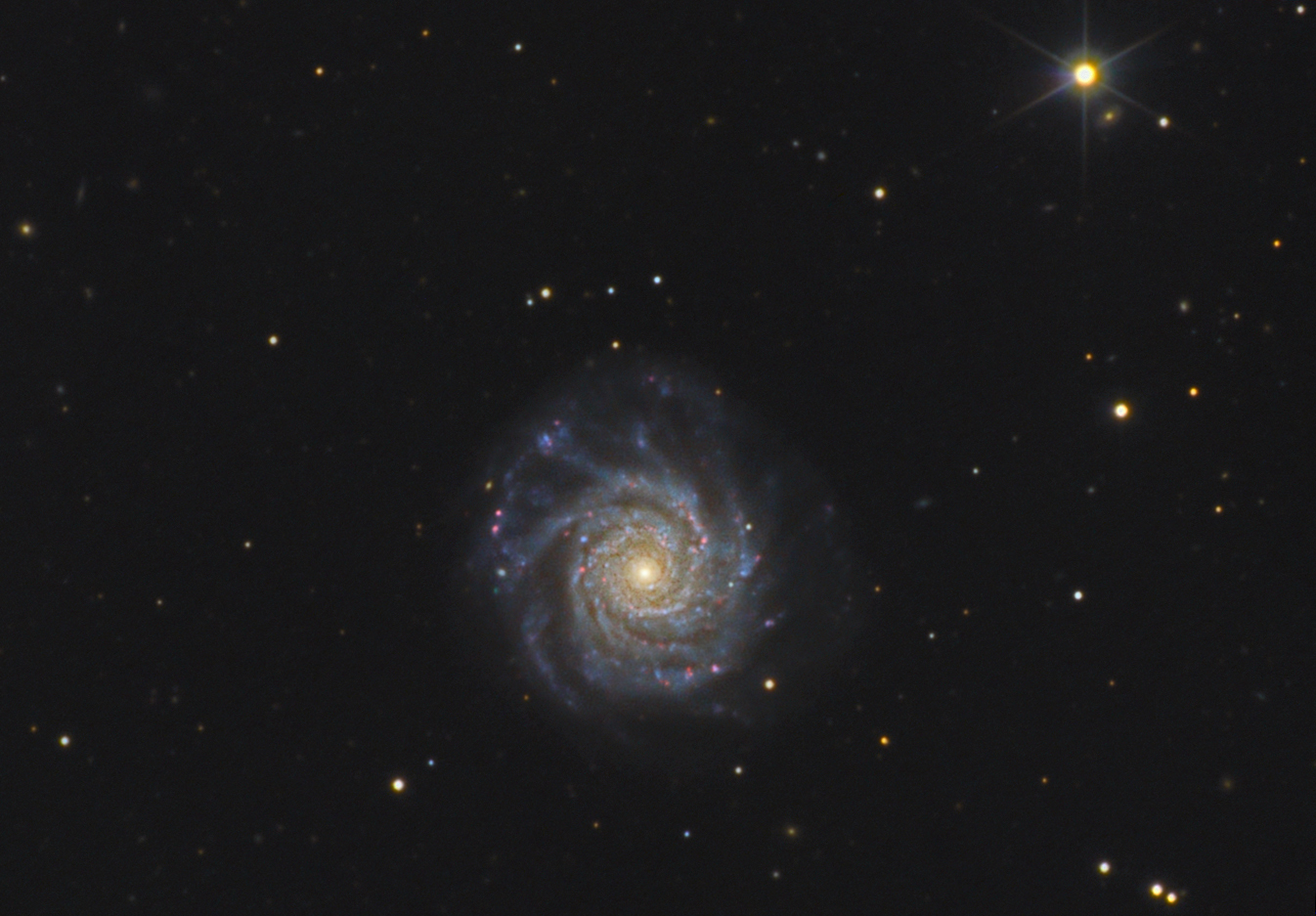 NGC 3938 Spektrum der Wissenschaft