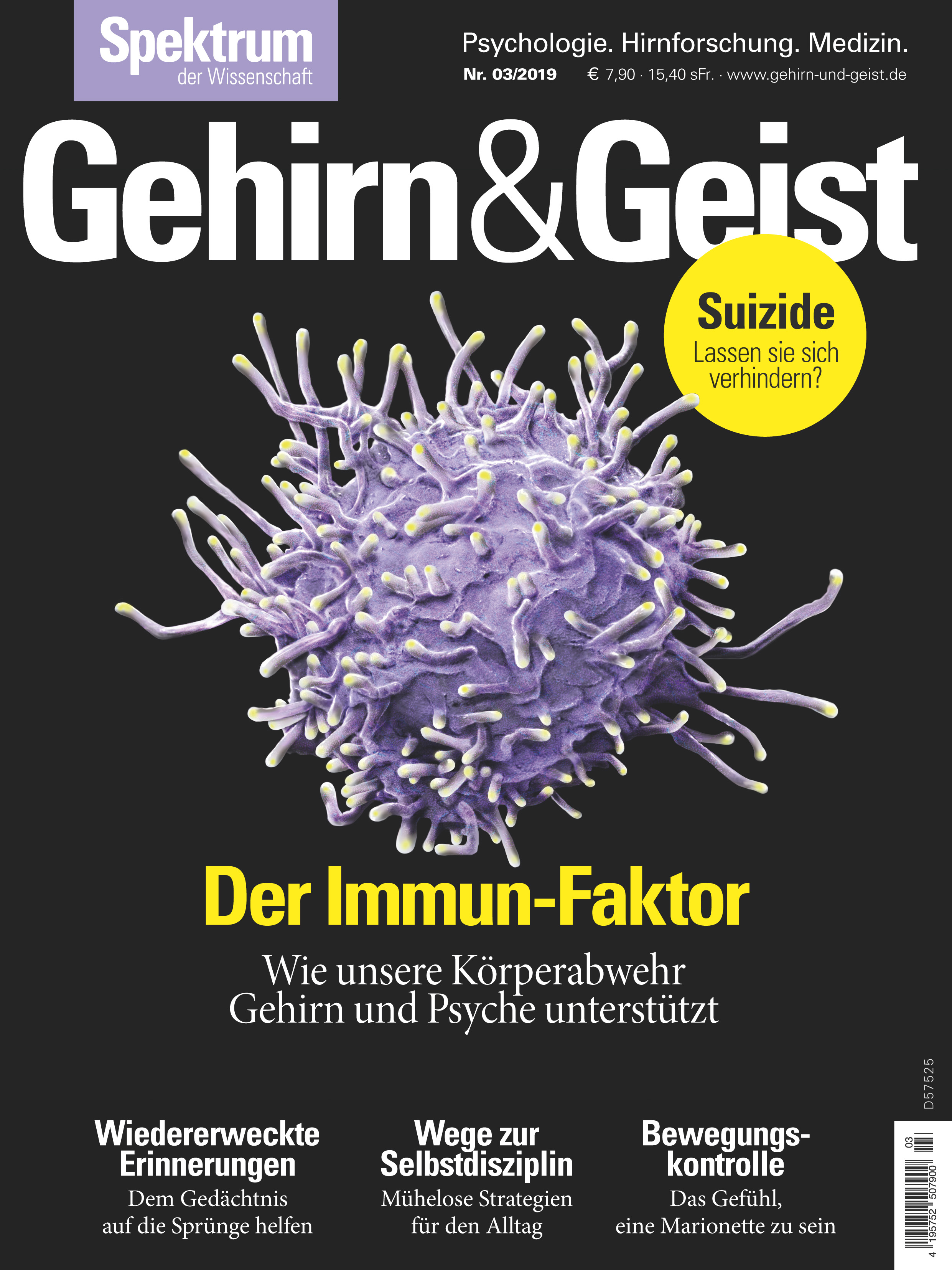 Gehirn&Geist 3/2019 Cover
