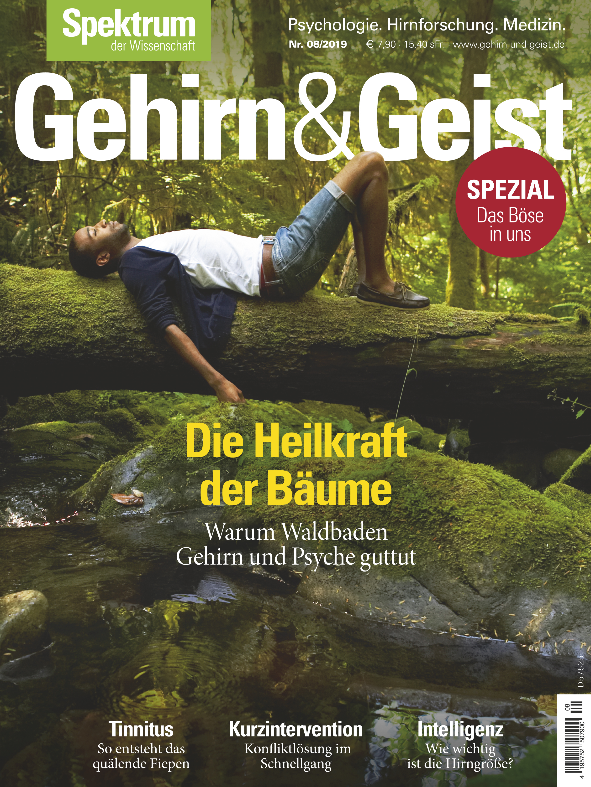 Gehirn&Geist 8/2019 Cover