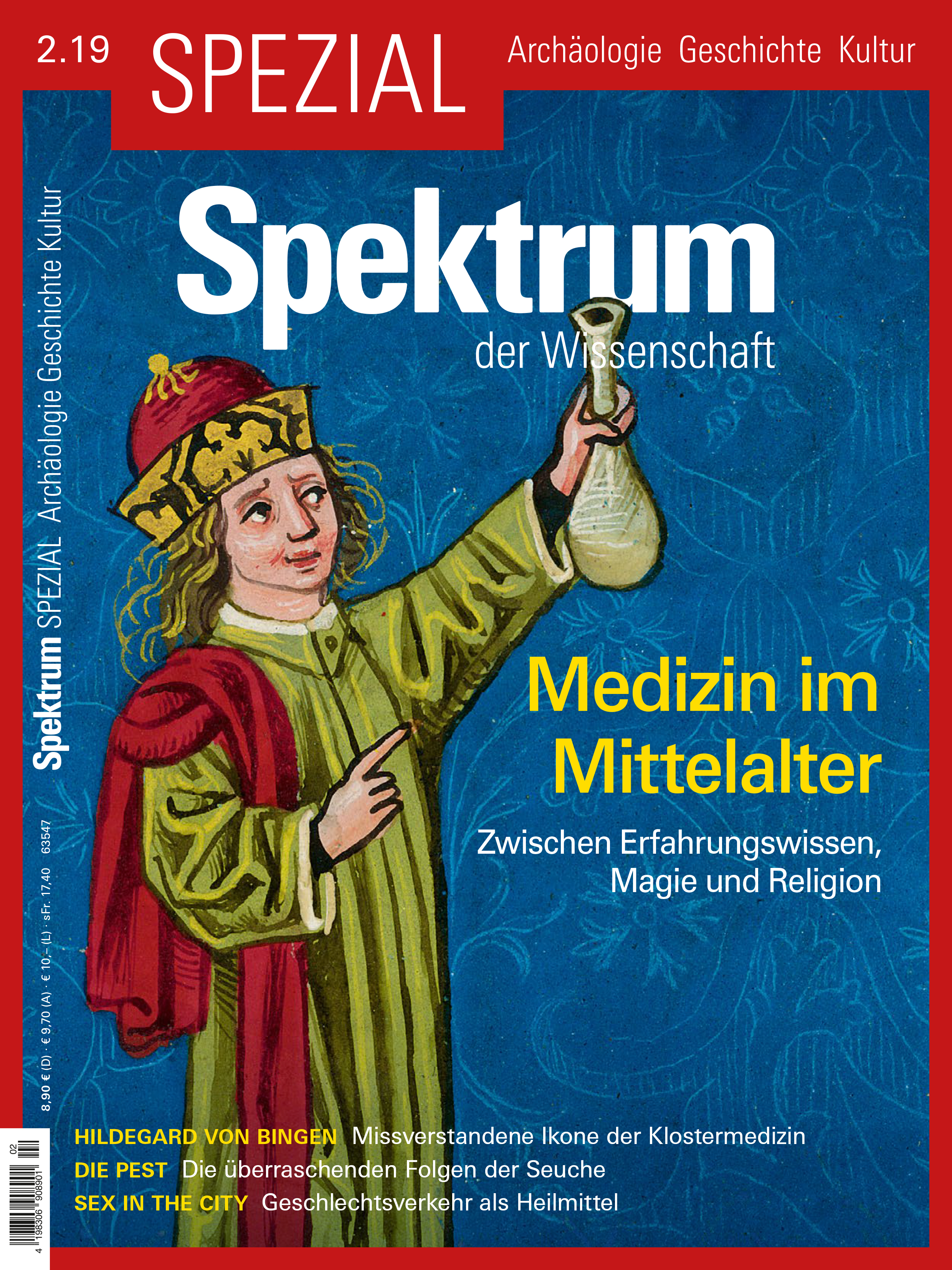 Spektrum Spezial Archäologie - Geschichte - Kultur 2/2019 Cover