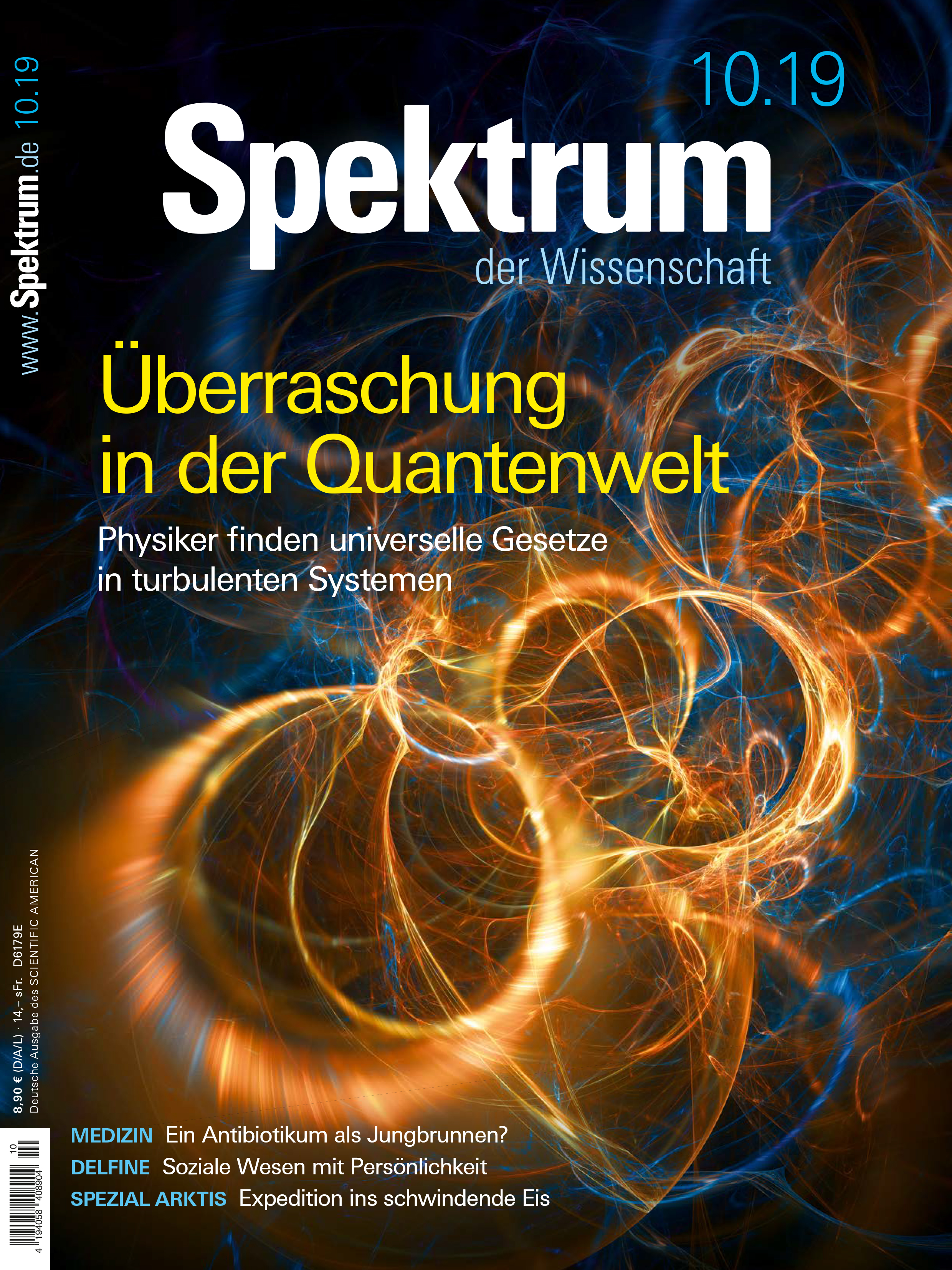 Spektrum der Wissenschaft 10/2019 Cover