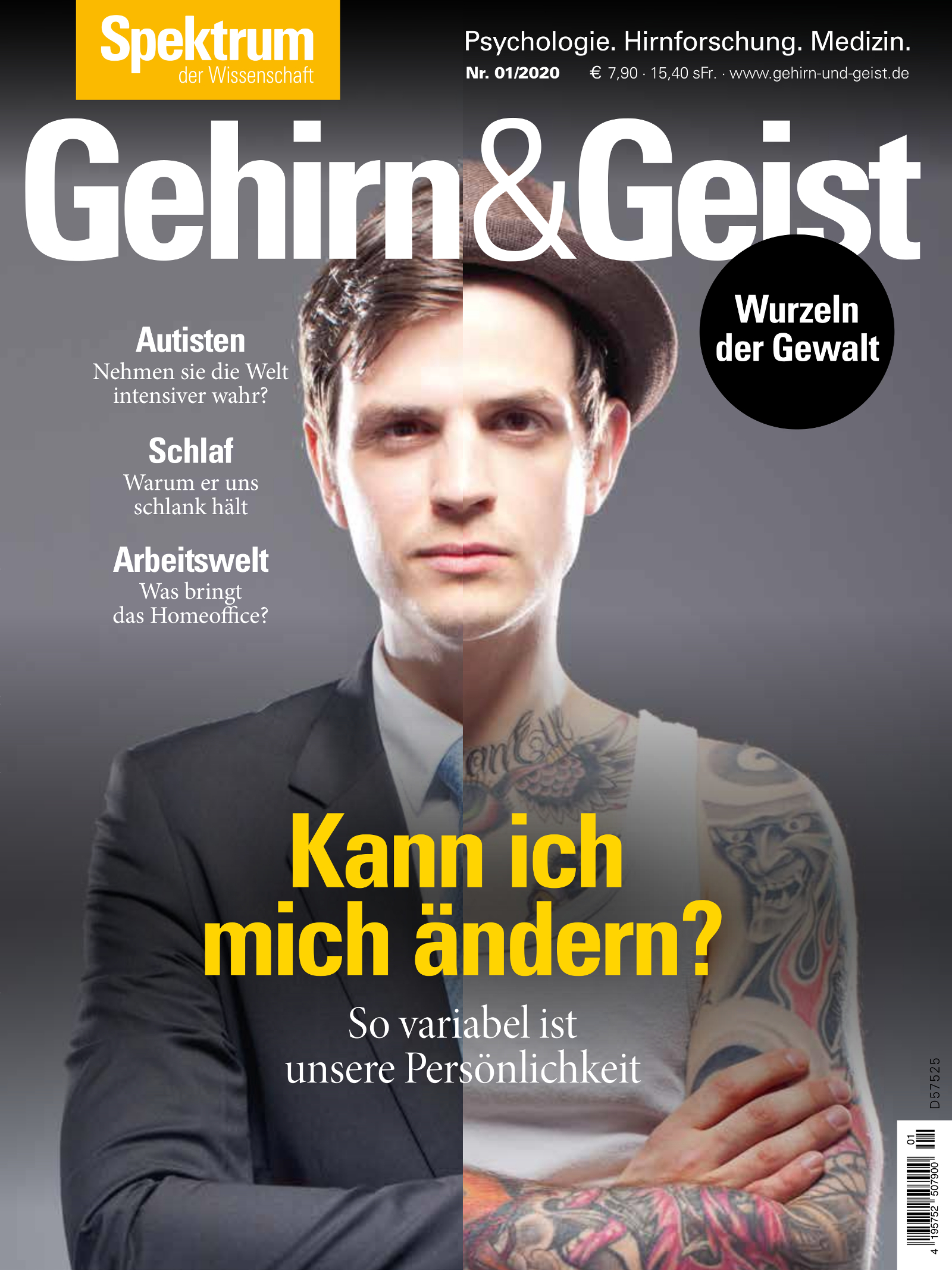 Gehirn&Geist 1/2020 Cover