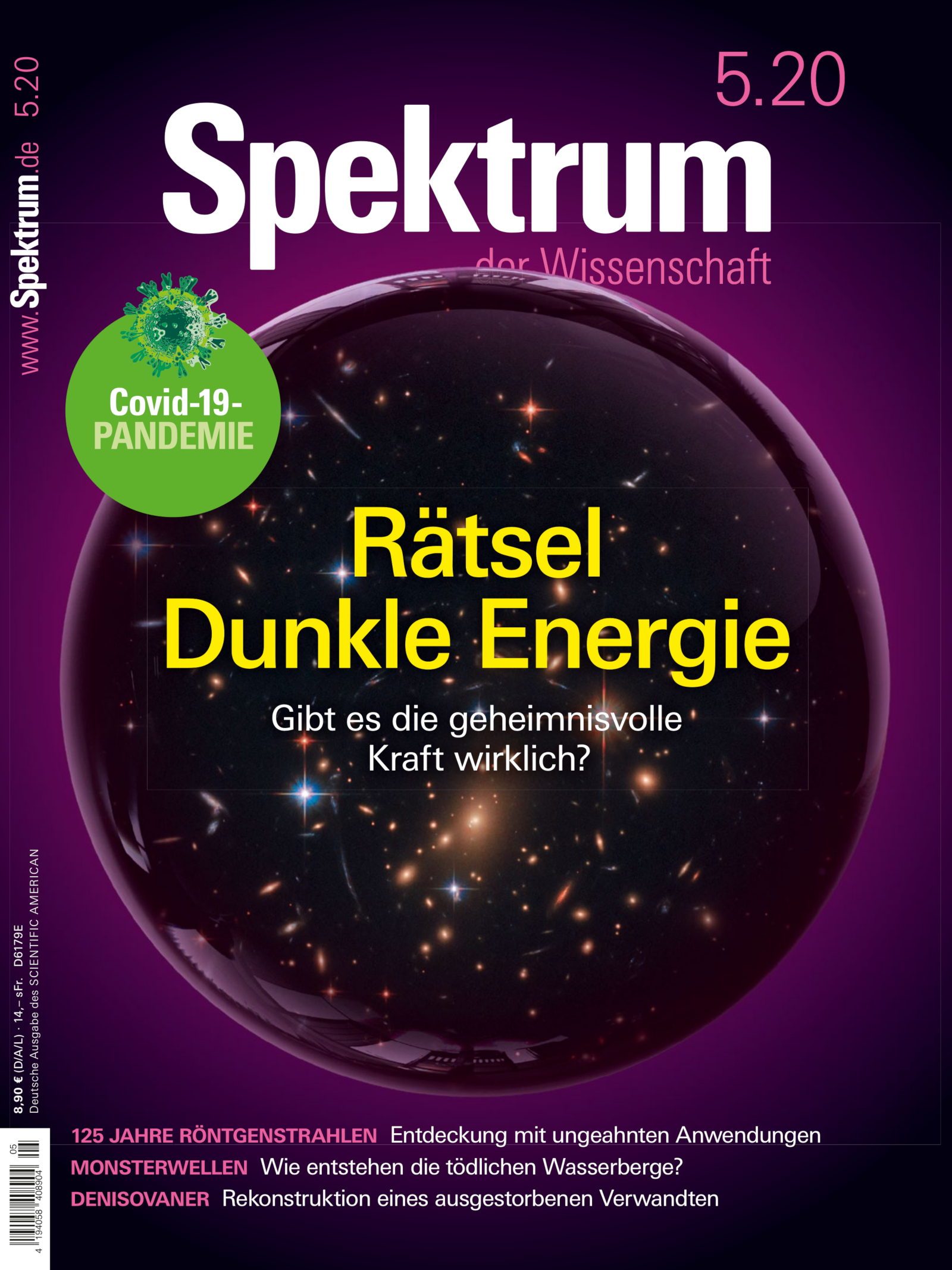 Spektrum der Wissenschaft 5/2020 Cover