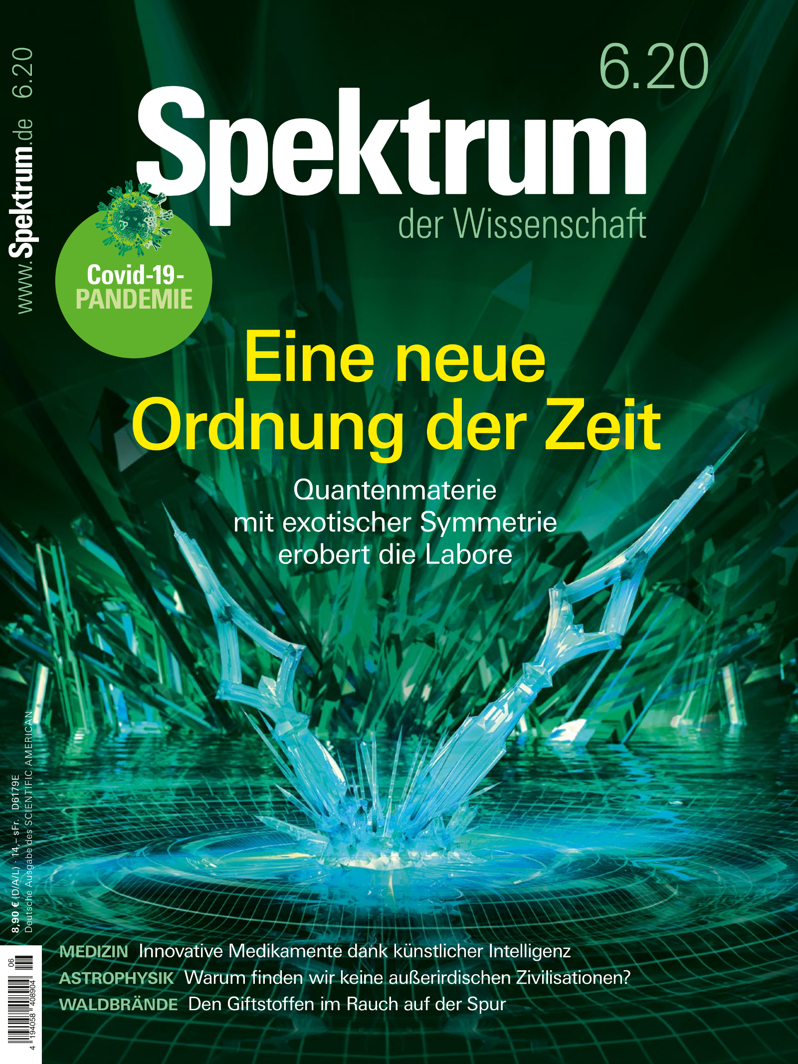 Spektrum der Wissenschaft 6/2020 Cover