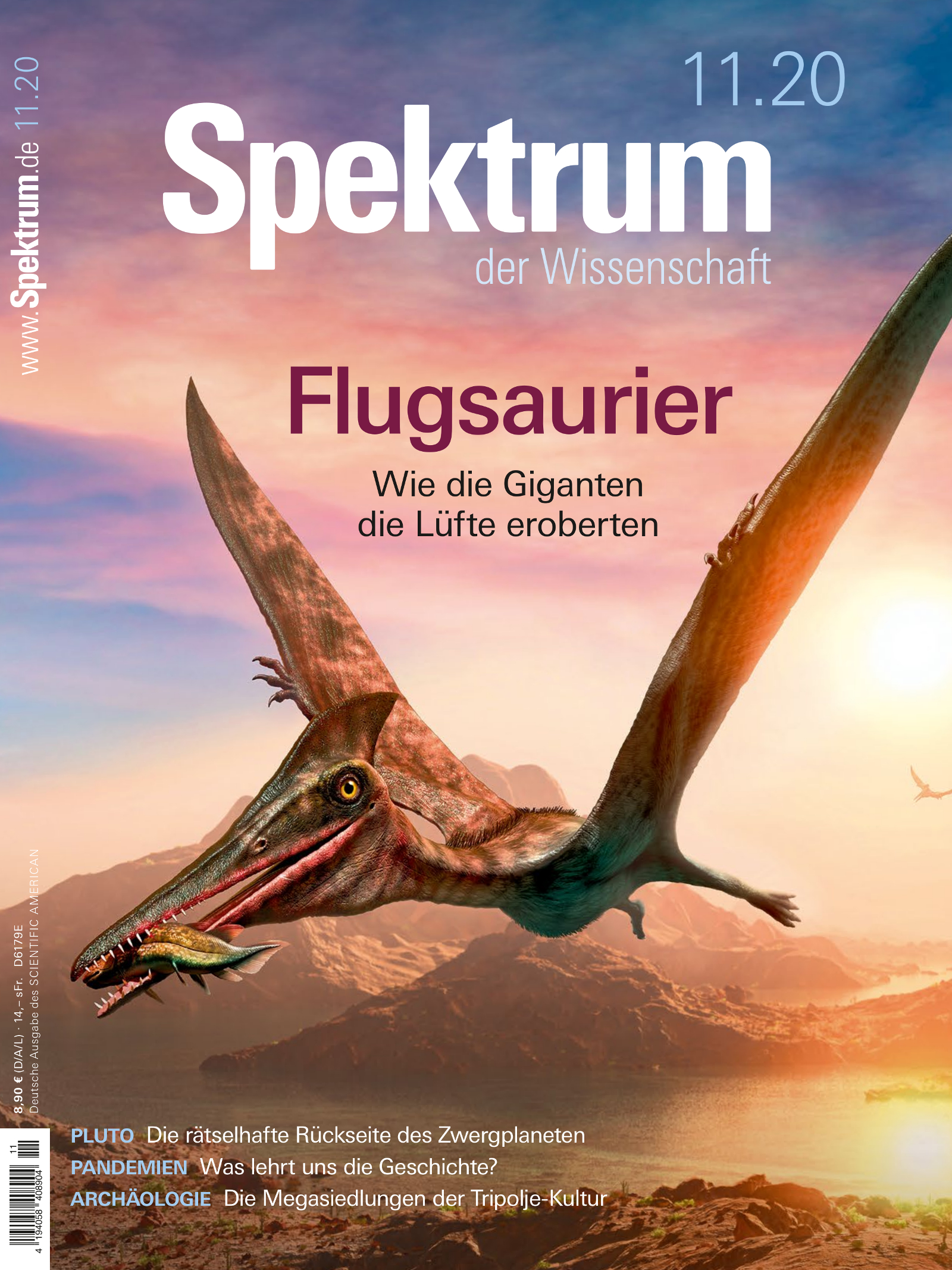Spektrum der Wissenschaft 11/2020 Cover