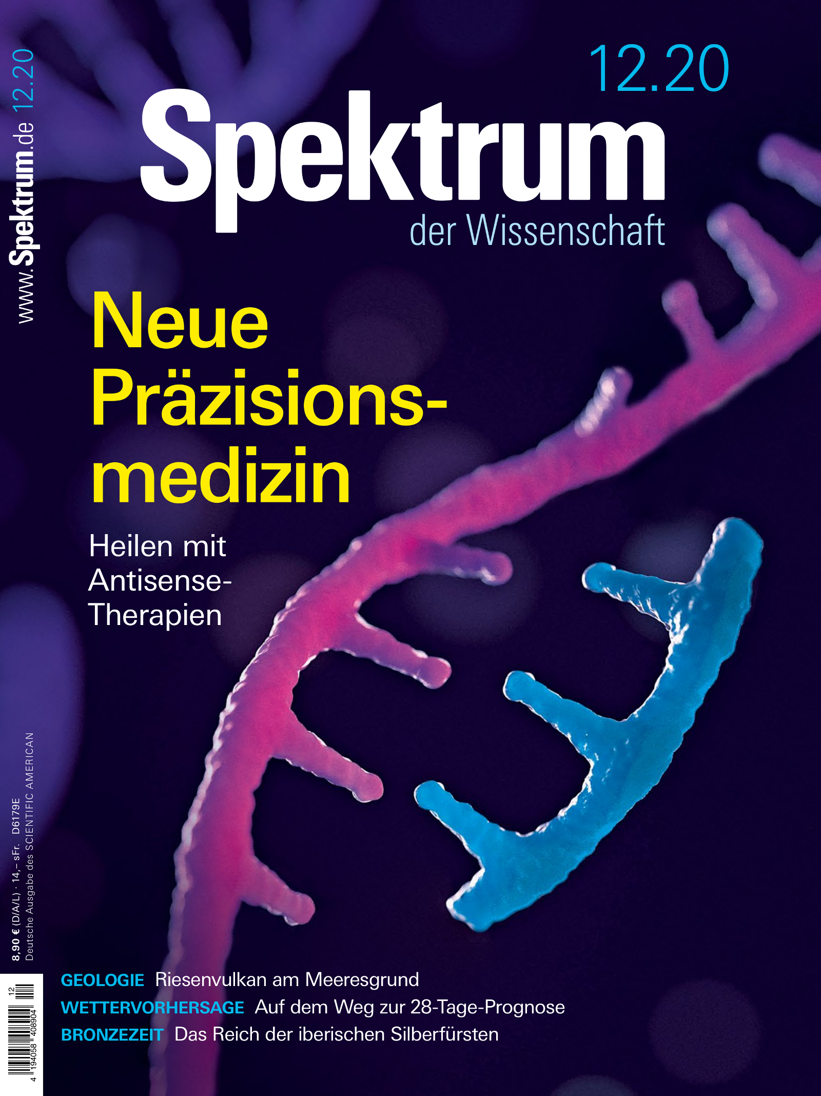 Spektrum der Wissenschaft 12/2020 Cover