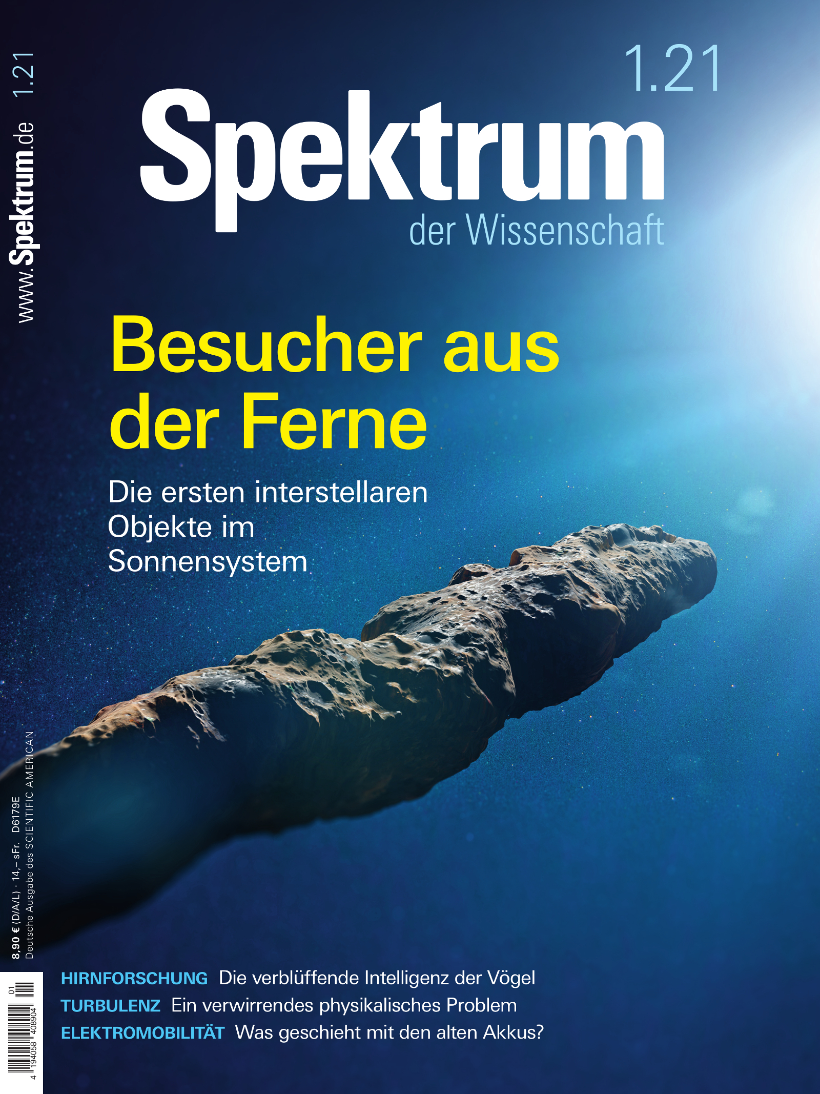 Spektrum der Wissenschaft 1/2021 Cover