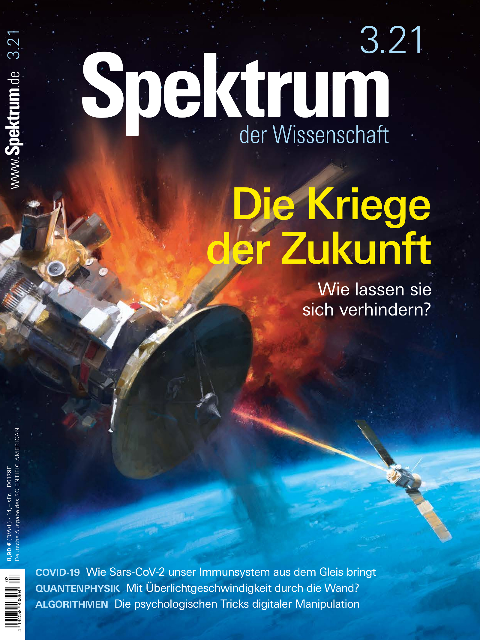 Spektrum der Wissenschaft 3/2021 Cover