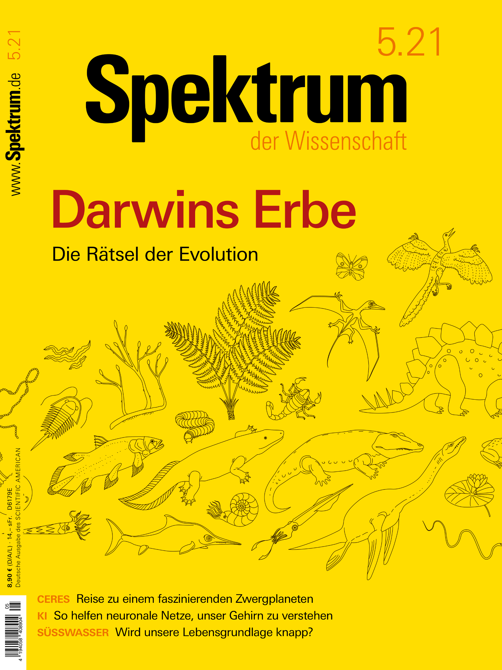 Spektrum der Wissenschaft 5/2021 Cover