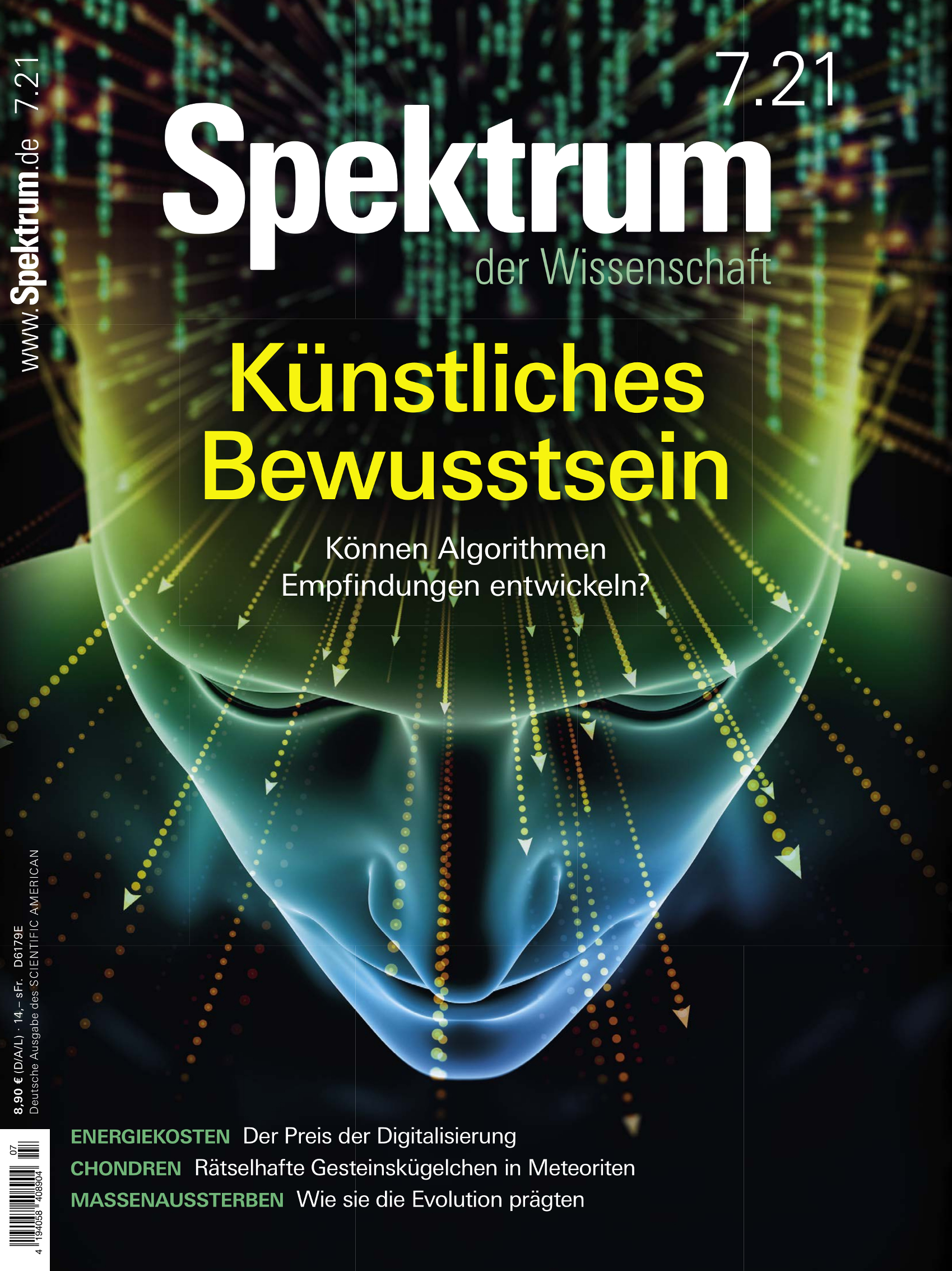 Spektrum der Wissenschaft 7/2021 Cover