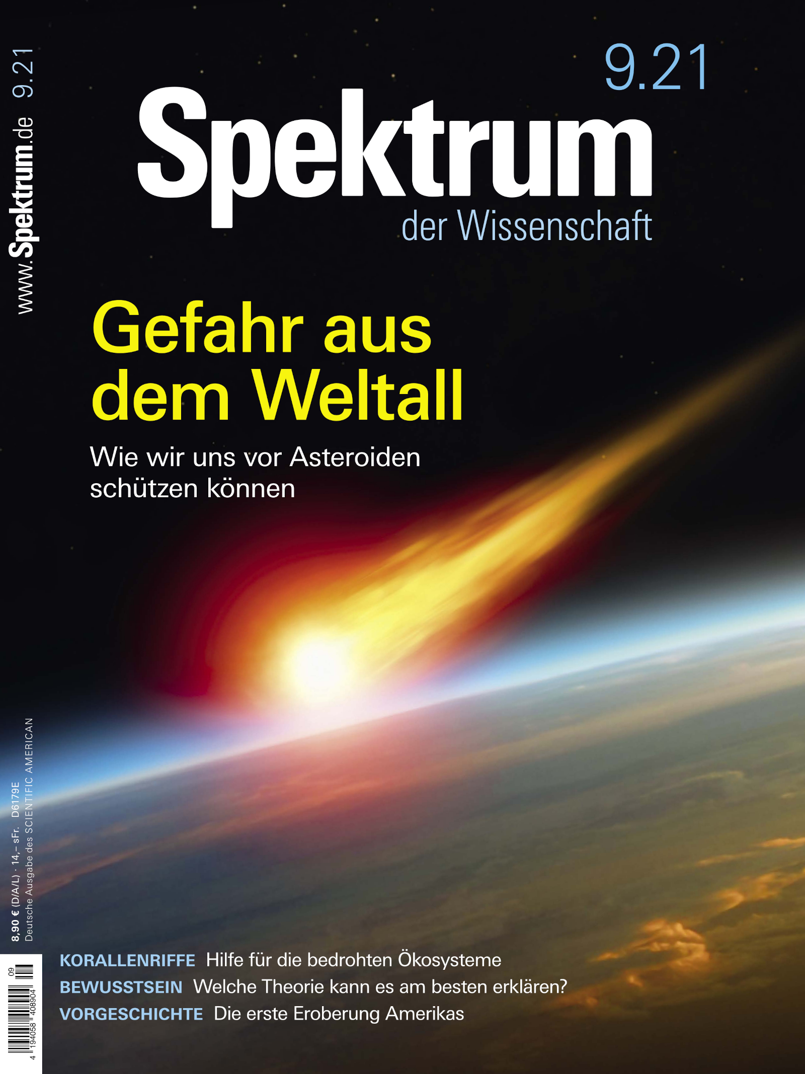 Spektrum der Wissenschaft 9/2021 Cover