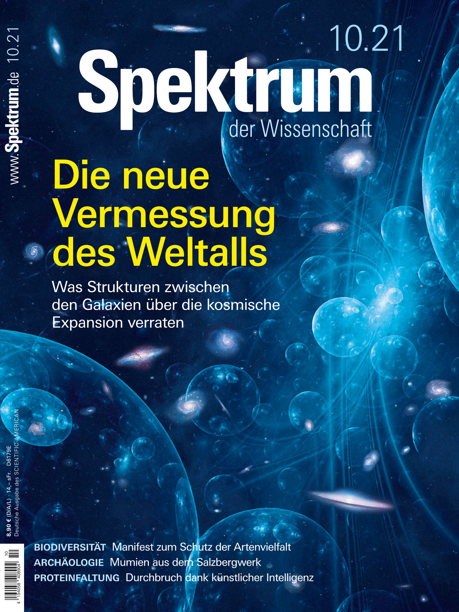 Spektrum der Wissenschaft 10/2021 Cover