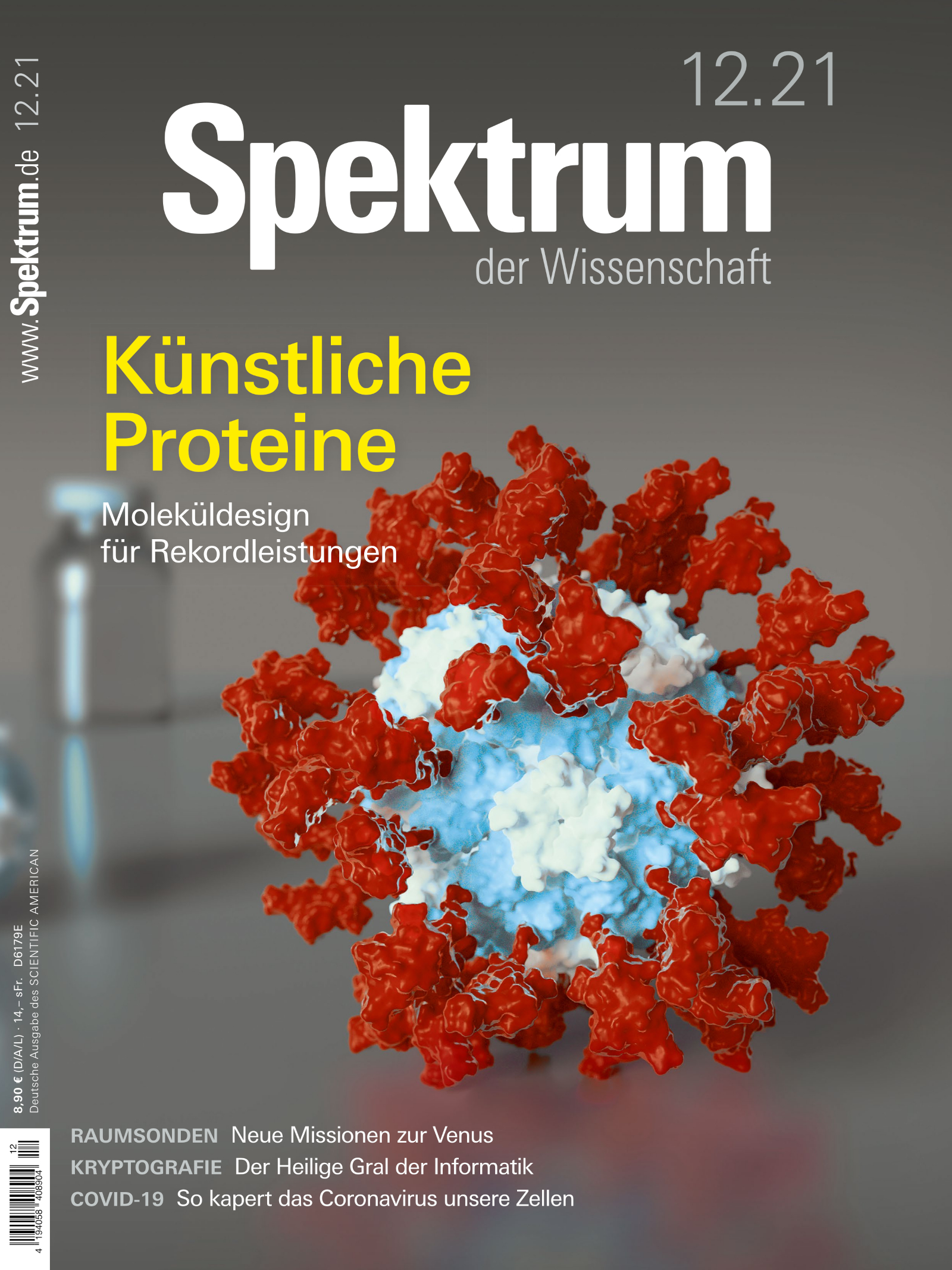Spektrum der Wissenschaft 12/2021 Cover