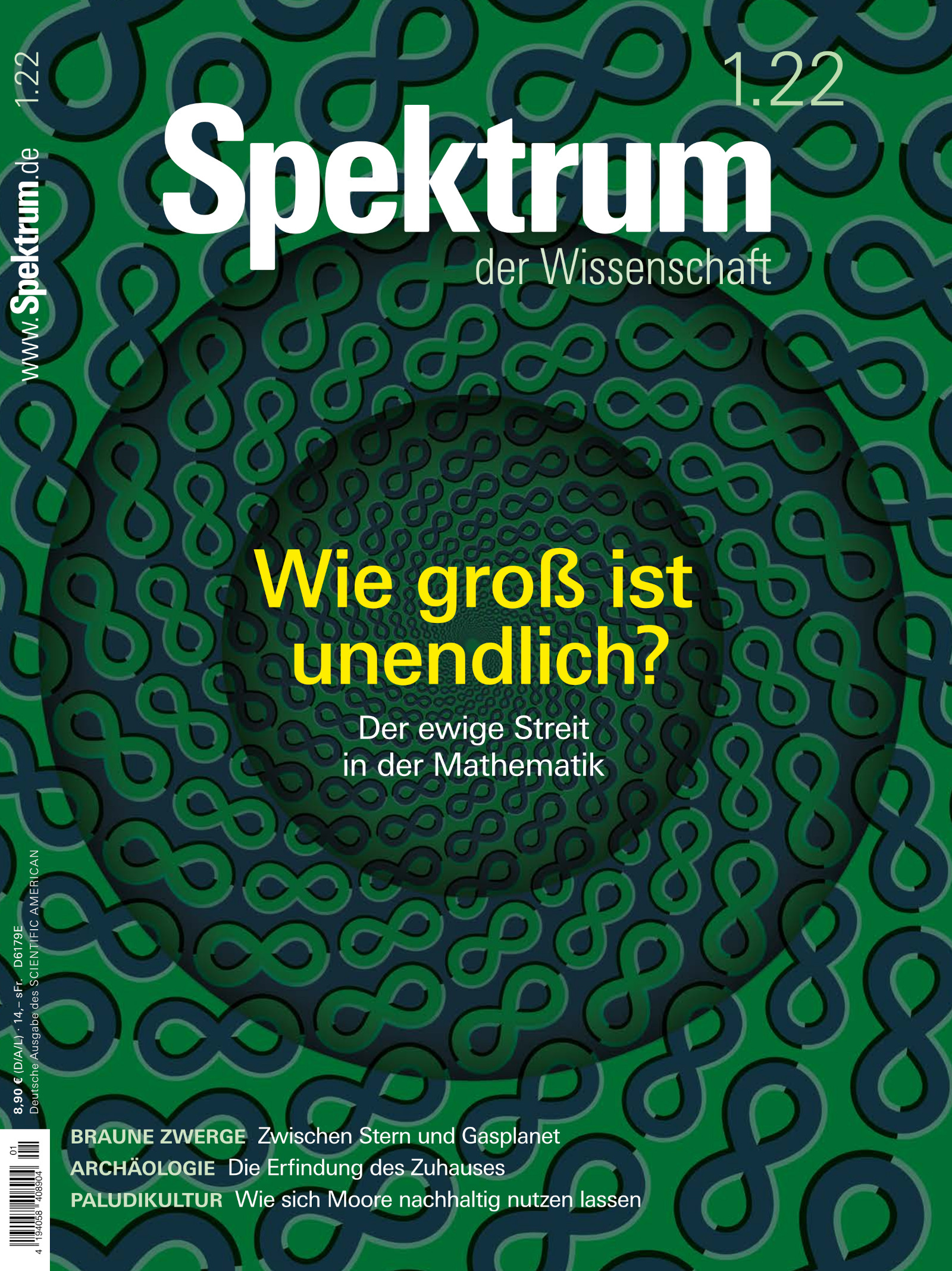 Spektrum der Wissenschaft 1/2022 Cover