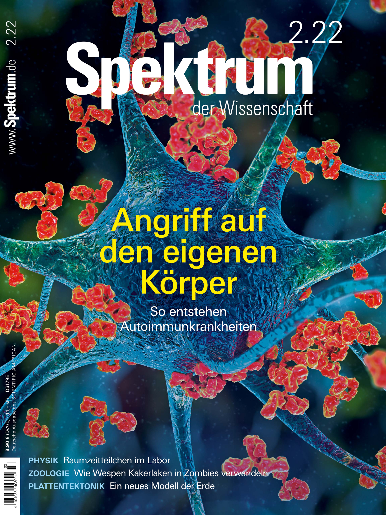 Spektrum der Wissenschaft 2/2022 Cover