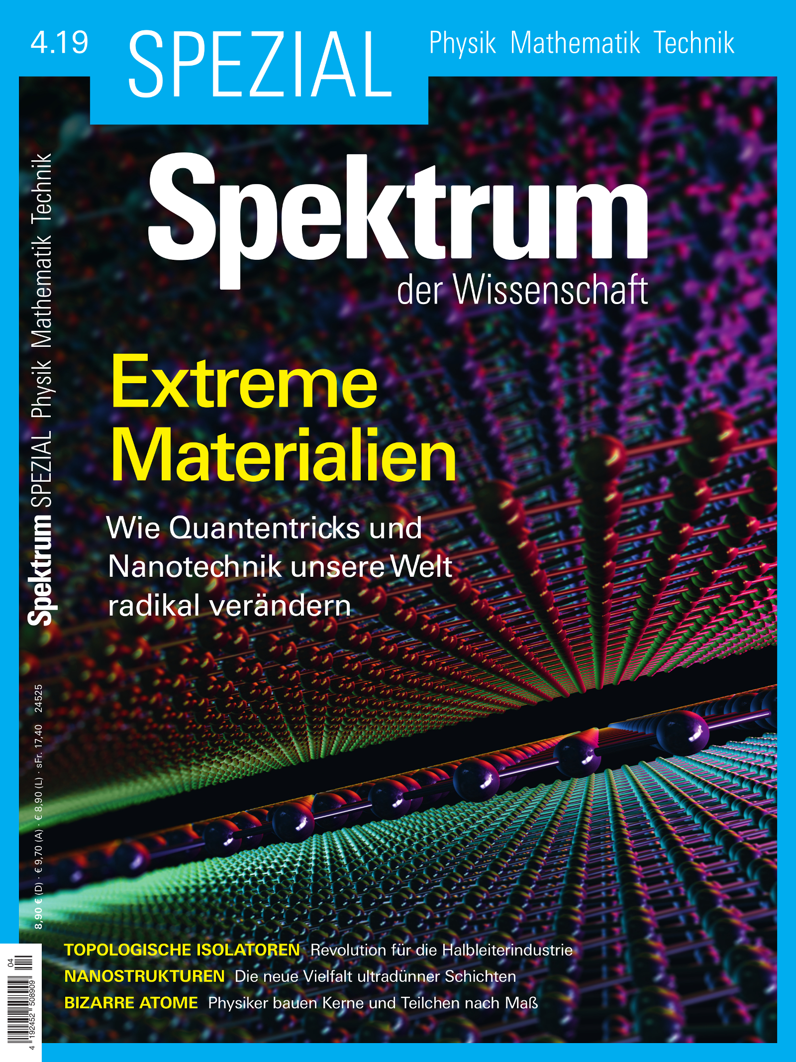 Spektrum Spezial Physik - Mathematik - Technik 4/2019 Cover