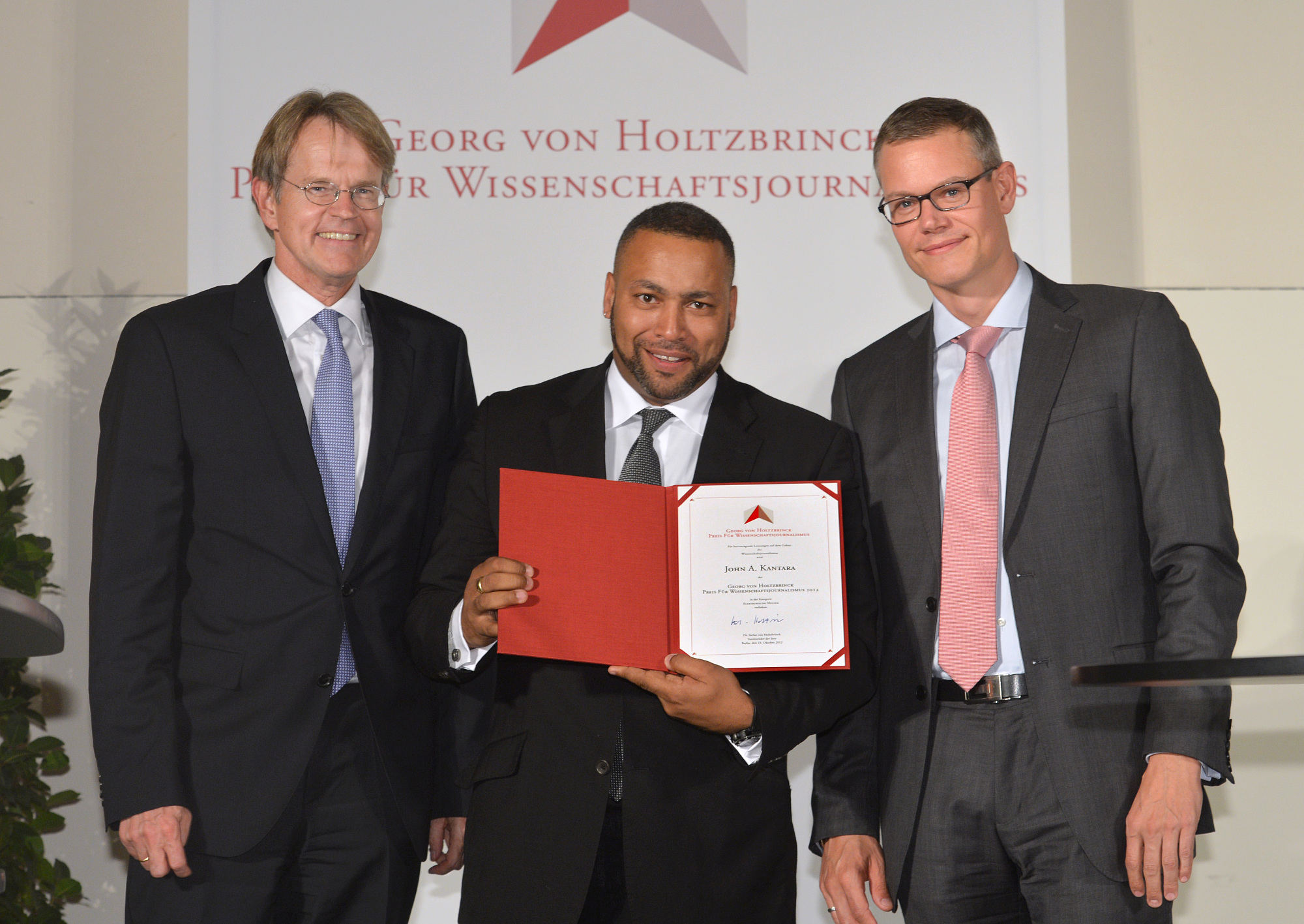 Wissenschaftsjournalismus von HoltzbrinckPreis für Wissenschaftsjournalismus verliehen