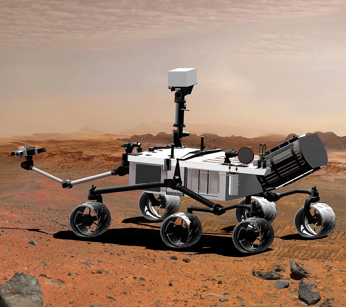 Marsrover Curiosity Die nächste Marslandung wird gefilmt Spektrum