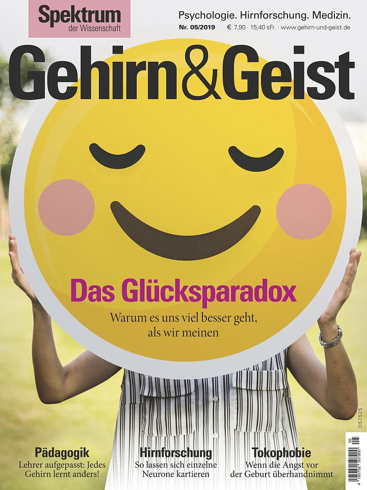 Gehirn&Geist – 5/2019 Cover