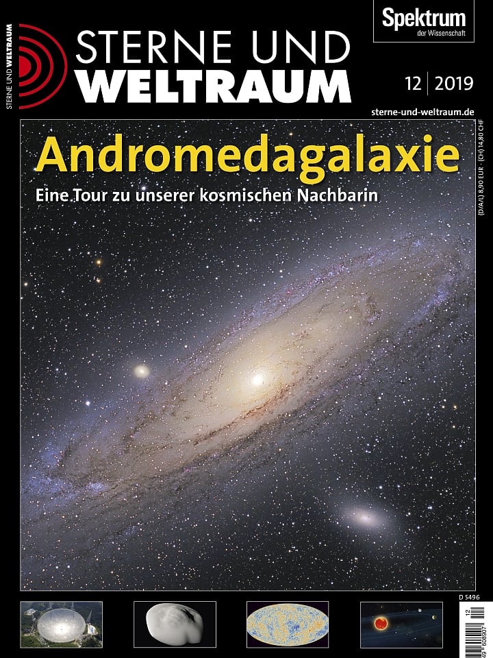 Sterne und Weltraum – Dezember 2019 Cover