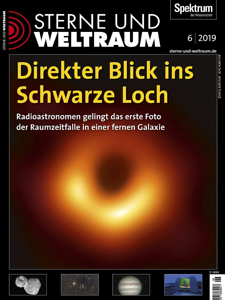 Sterne und Weltraum – Juni 2019 Cover