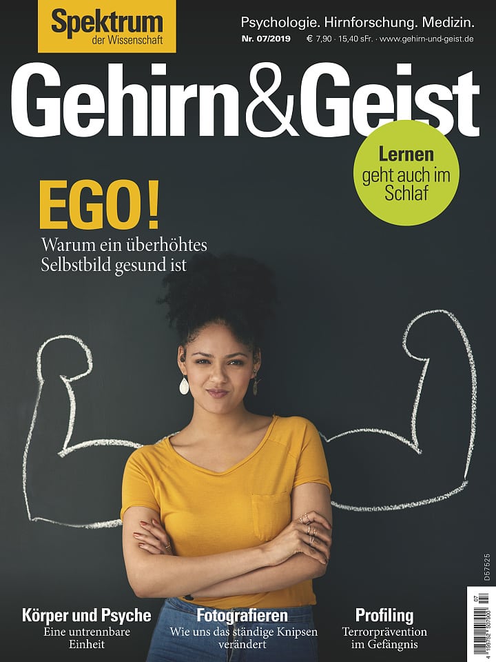 Gehirn&Geist – 7/2019 Cover