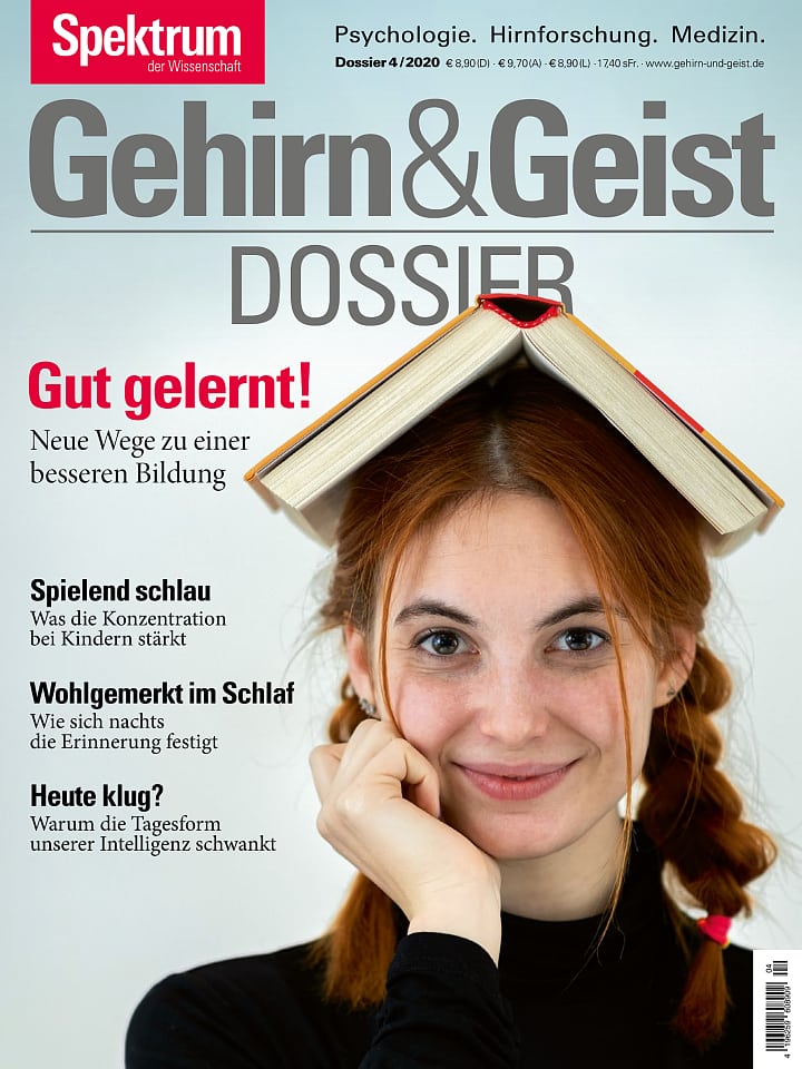 Gehirn&Geist – Dossier 4/2020: Gut gelernt! Cover