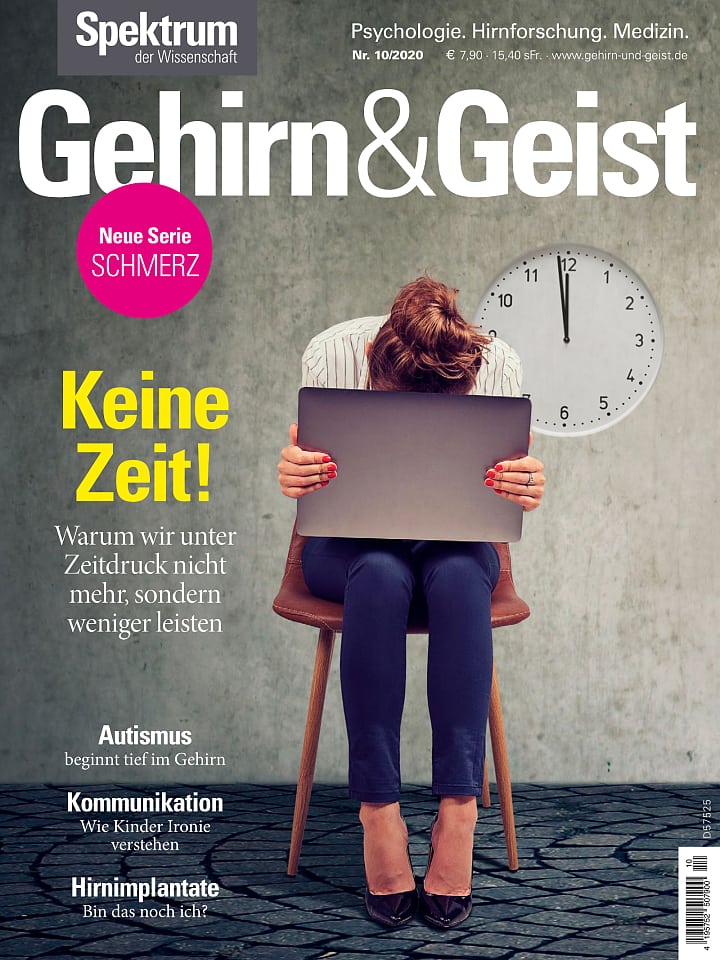 Gehirn&Geist – 10/2020 Cover