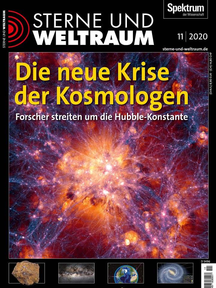 Sterne und Weltraum – November 2020 Cover