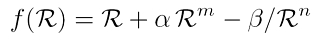 Ansatz in f(R)-Gravitationen