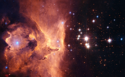 Der offene Sternhaufen Pismis 24 mit massereichen, jungen Sternen, HST 2006