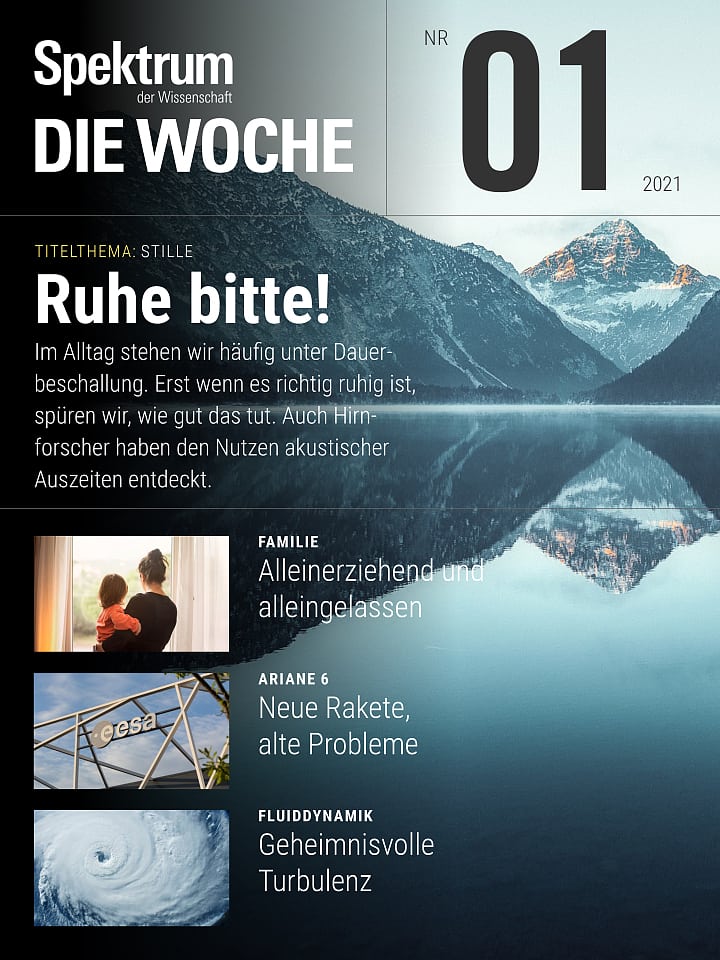 Spektrum - Die Woche – 01/2021 Cover