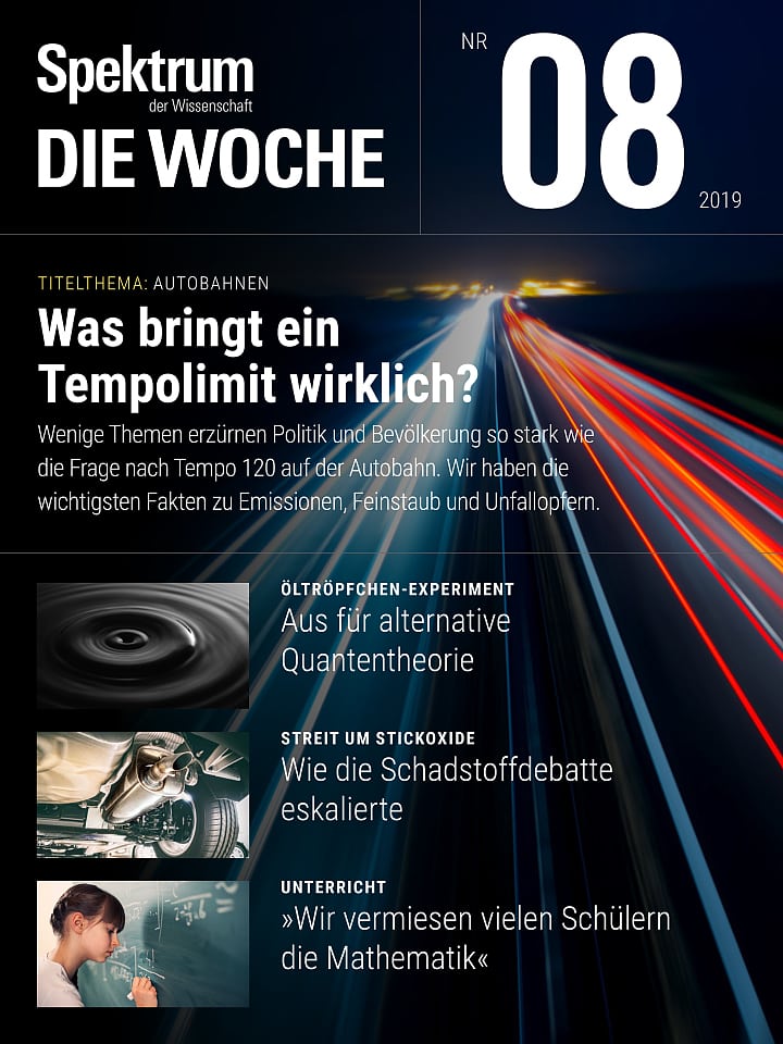 Spektrum - Die Woche – 08/2019 Cover