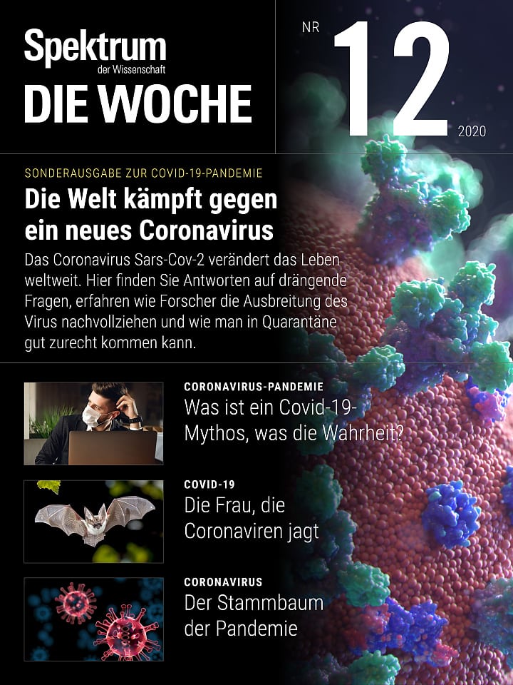 Spektrum - Die Woche – 12/2020 Cover