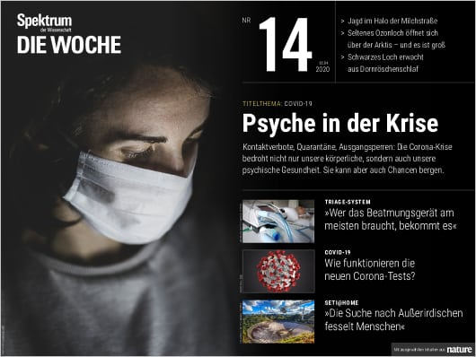 Spektrum Die Woche 14/2020 Cover