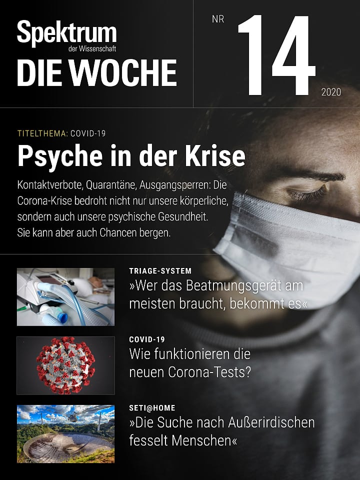 Spektrum - Die Woche – 14/2020 Cover