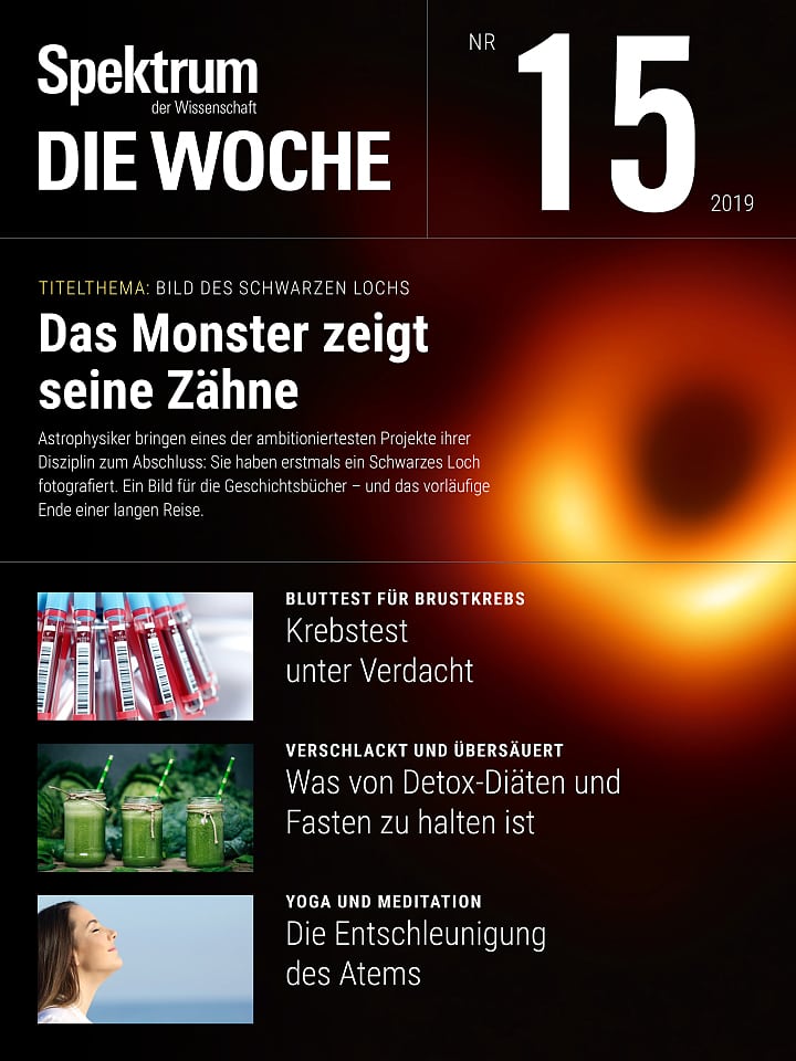 Spektrum - Die Woche – 15/2019 Cover