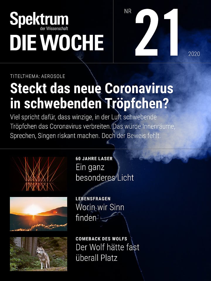 Spektrum - Die Woche – 21/2020 Cover