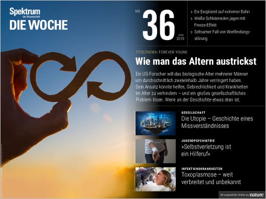 Spektrum Die Woche 36/2019 Cover